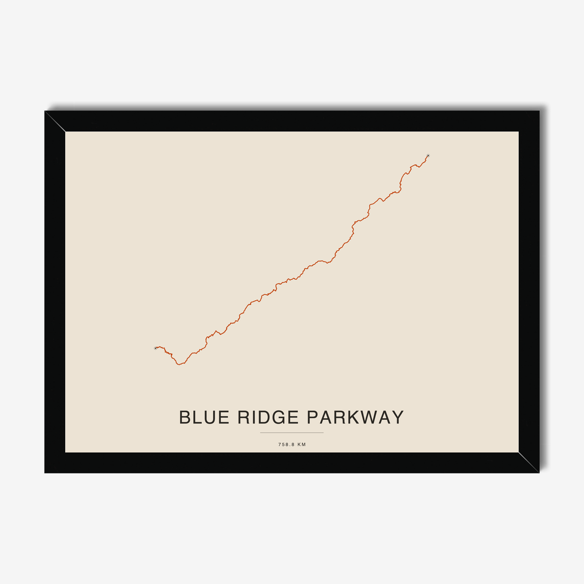 mapposter-framed-black:blue-ridge-parkway:v3-sq
