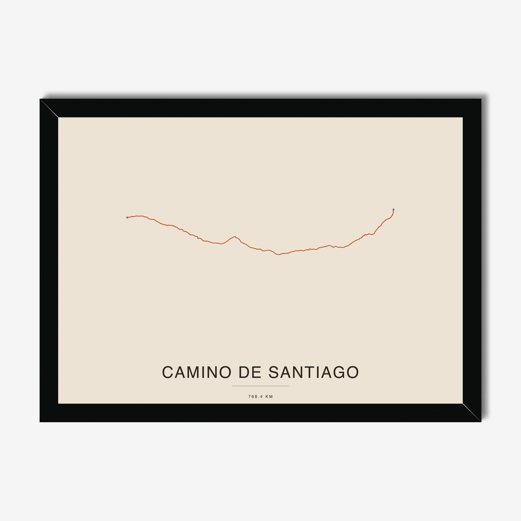 mapposter-framed-black:camino-frances:v3-sq