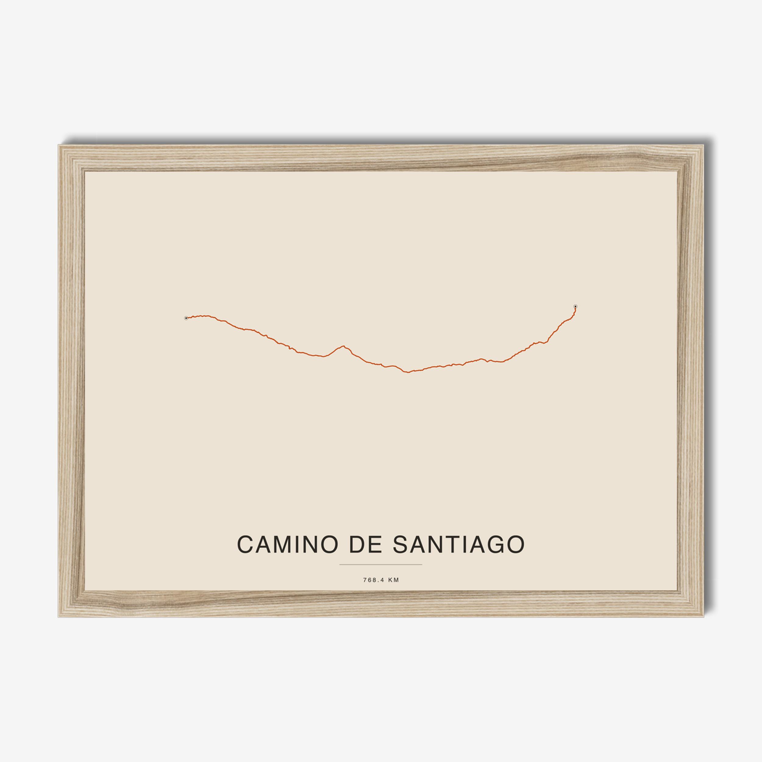 mapposter-framed-natural:camino-frances:v3-sq