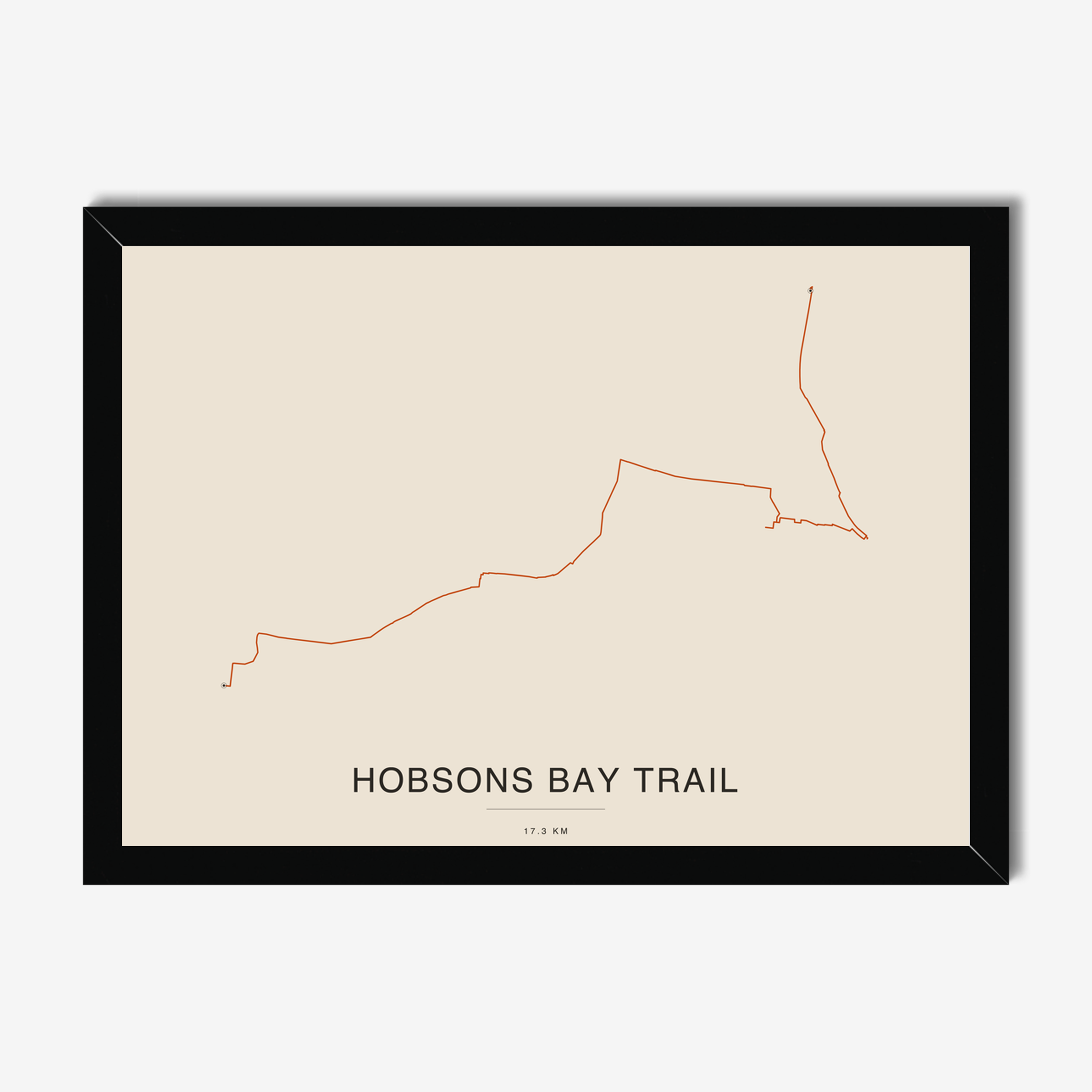 mapposter-framed-black:hobsons-bay-trail:v3-sq