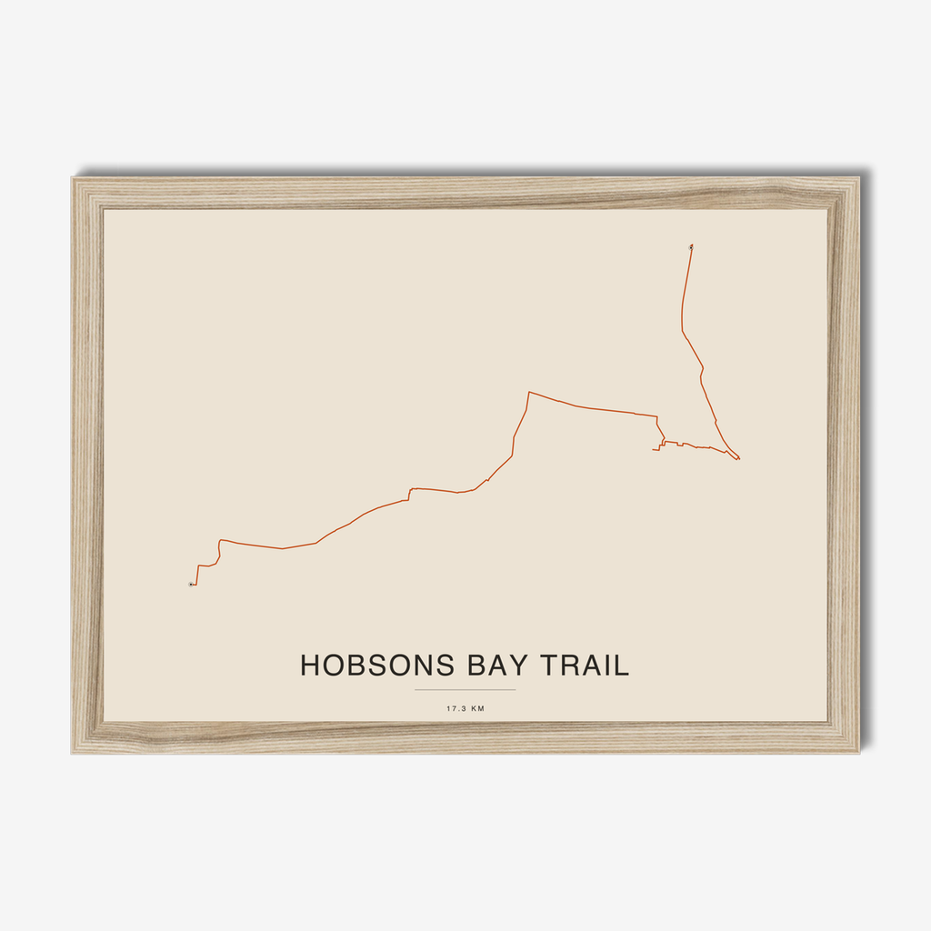 mapposter-framed-natural:hobsons-bay-trail:v3-sq