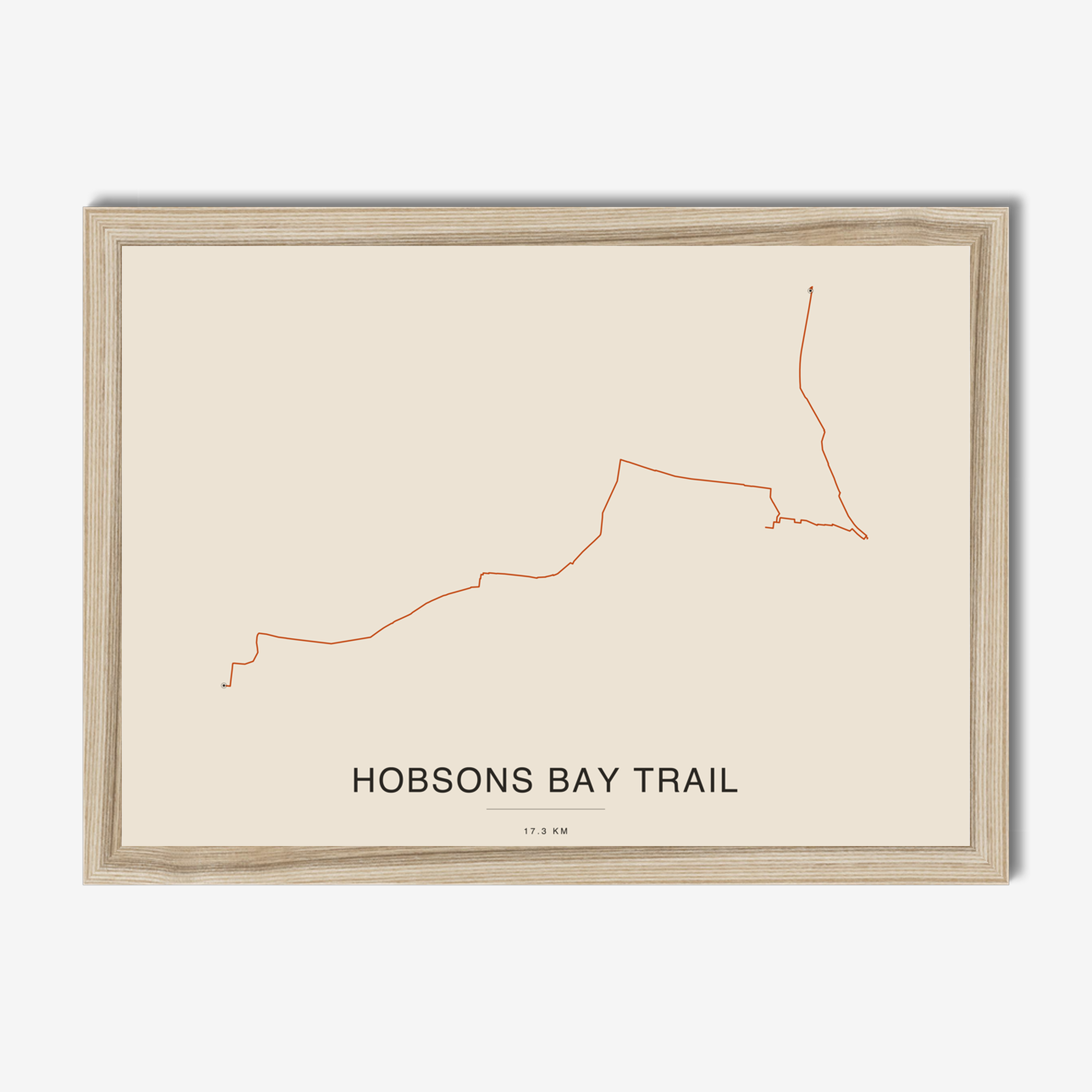mapposter-framed-natural:hobsons-bay-trail:v3-sq
