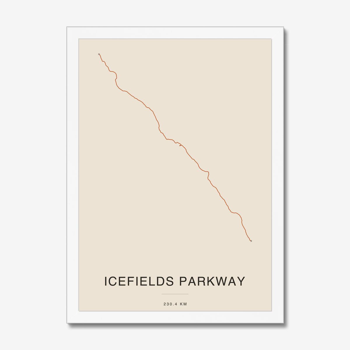 mapposter-framed-white:icefields-parkway:v3-sq