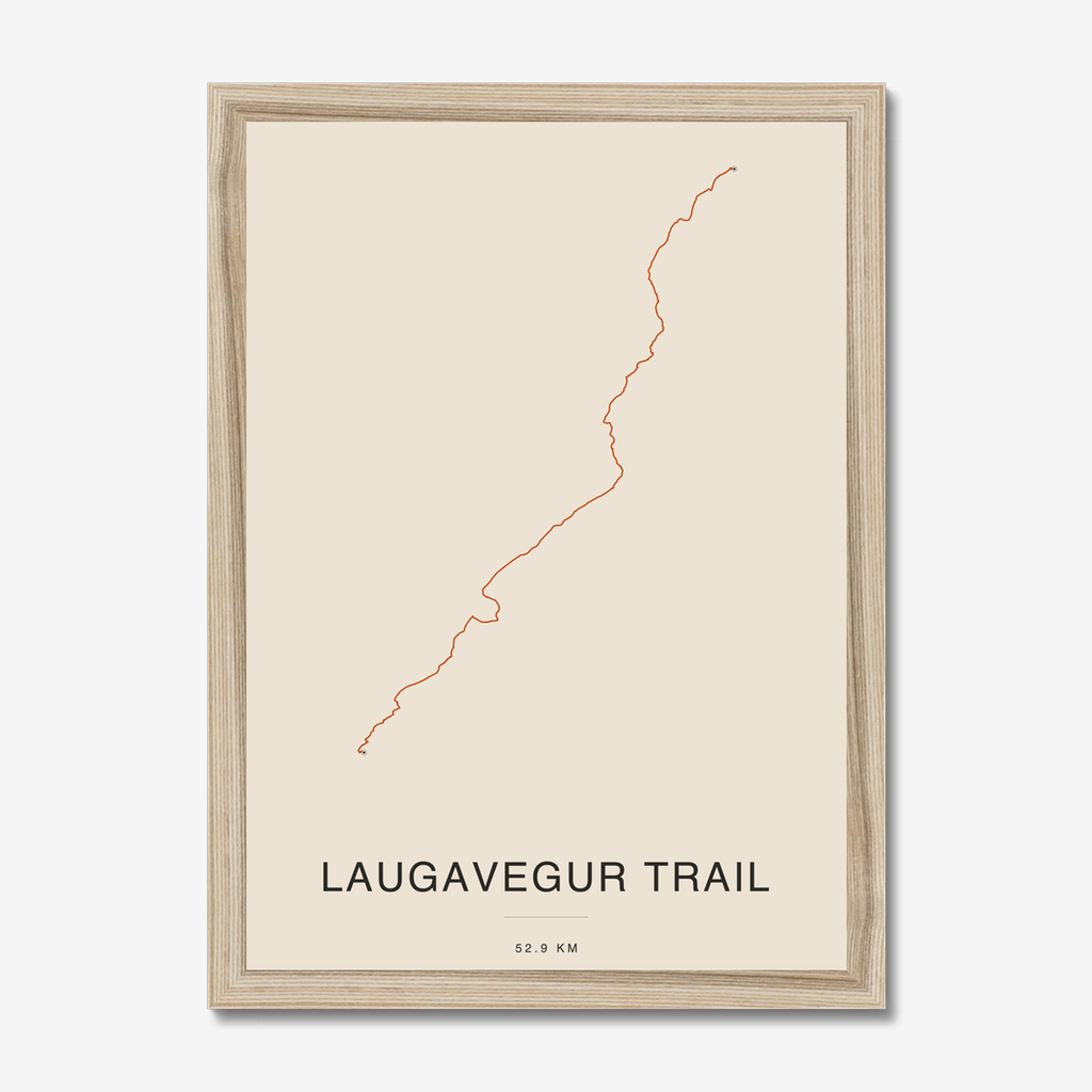 mapposter-framed-natural:laugavegur:v3-sq