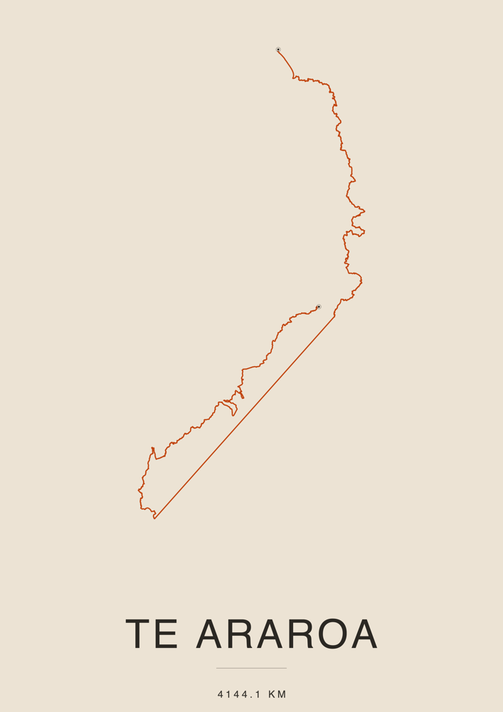 mapposter-unframed:te-araroa:v3