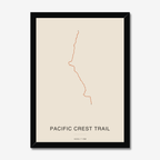 mapposter-framed-black:pacific-crest-trail:v3-sq