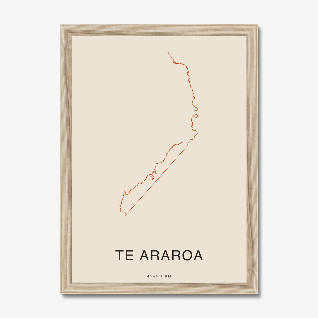 mapposter-framed-natural:te-araroa:v3-sq